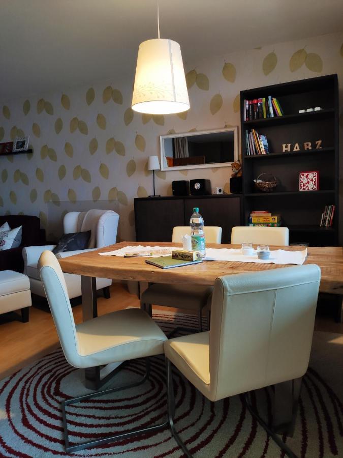 Ferienwohnung Harzluchs Mit Balkon, Netflix Und Sauna Im Haus Hohegeiß Eksteriør billede